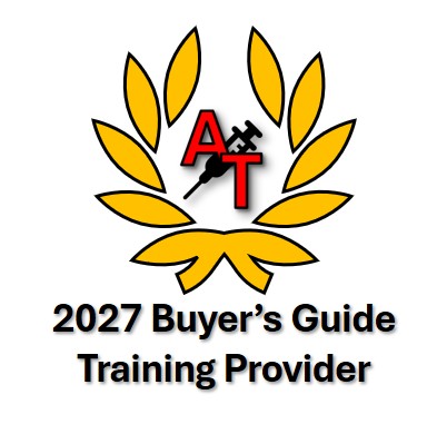 Aesthetic Training 2026 Top Pick Award trophy